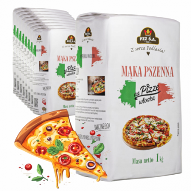 Mąka pszenna na pizzę włoską 10x1kg TYP"OO" PZZ...