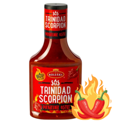 Roleski Sos Trinidad Scorpion Hot sos piekielnie ostry 340g do grilla AMK24