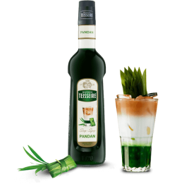 Syrop barmański PANDAN 700 ml do kawy drinków deserów koncentrat TEISSEIRE AMK