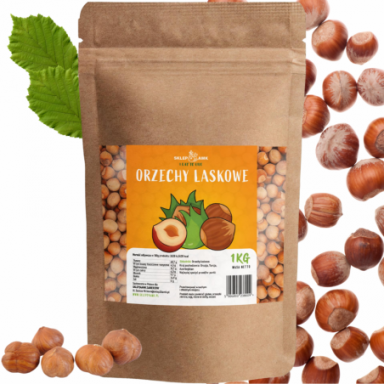 ORZECHY LASKOWE łuskane 1kg Naturalne duże świeże