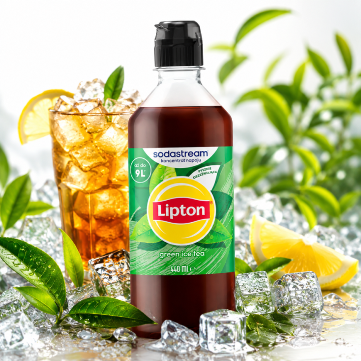 Syrop koncentrat do wody Soda Stream Lipton Green Tea 440 ml