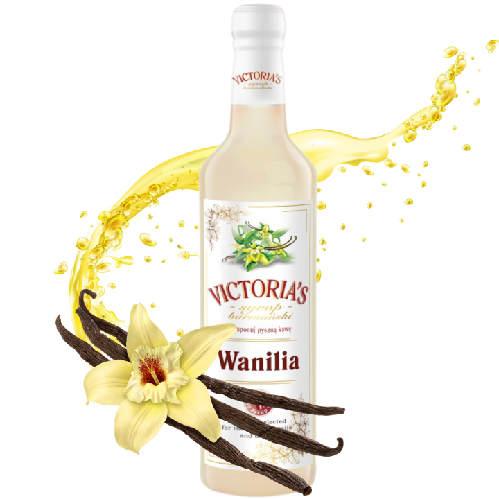 Syrop barmański Victoria's waniliowy 490 ml victoria do drinków waniliaAMKPL