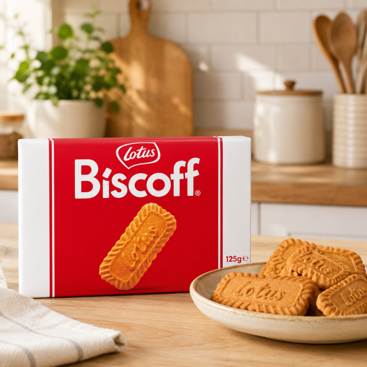 Lotus Biscoff Ciastka Korzenno-Karmelowe 125g Oryginalne Belgijskie Ciastka
