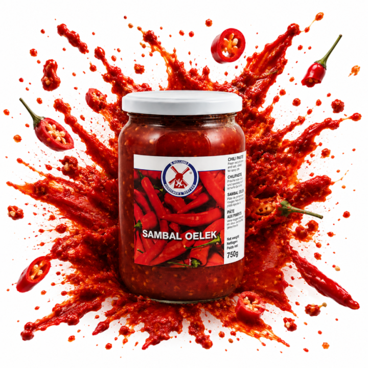 Sambal Sos Chili Sambal Oelek 750g Ostry Sos z Tajlandii, Kuchnia Azjatycka AMK