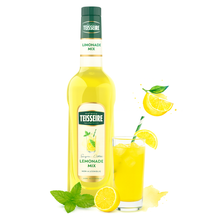 Syrop Barmanski TEISSEIRE Lemonade 0,7L Lemoniada Do Drinków i Koktajli AMK