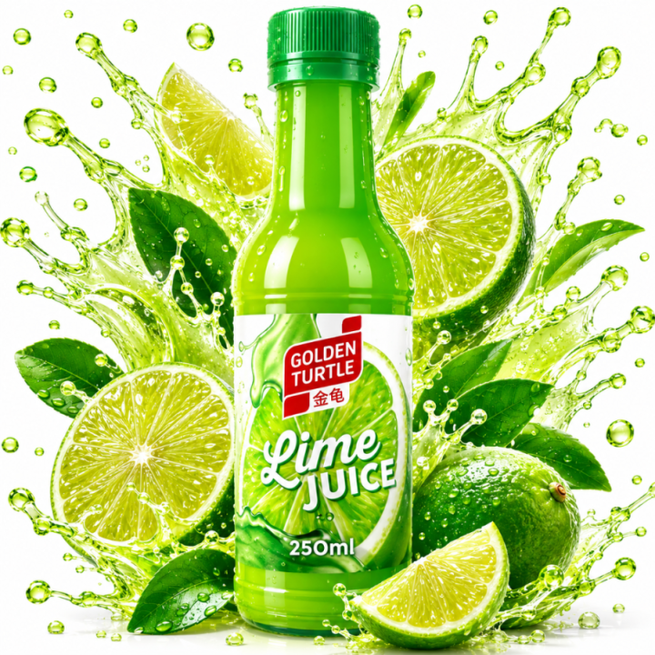 Sok z limonki 250ml Golden Tutle 100% sok zielona limonka AMK