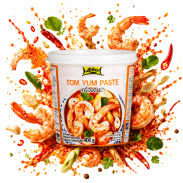 Pasta krewetkowa Lobo Tom Yum 400g Tajska Zupa Krewetkowa ostro kwaśnaAMK