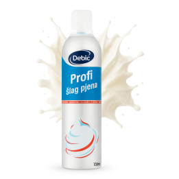 Bita śmietana Debic z cukrem 26% 700ml kremowa o doskonałym smaku AMK