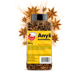Anyż gwiazdkowy 200g wysoka jakość aromatyczny przyprawa herbaty grzańca AMK
