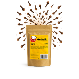 Goździki całe 100g aromatyczna przyprawa do herbaty kompotu i grzańca AMK