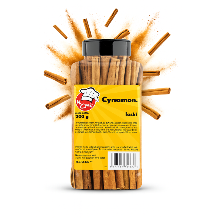 Cynamon laski 200g wysokiej jakości przyprawa do herbaty i grzańca premium AMK