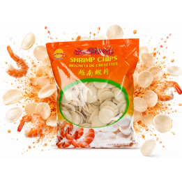 Chipsy krewetkowe do smażenia Shrimp Chips Prawn Crackers 1kg SA GIANG AMK