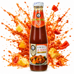 Sos słodko kwaśny Thai Dancer 300ml – Sweet & Sour orginalmny z Tajlandia AMK