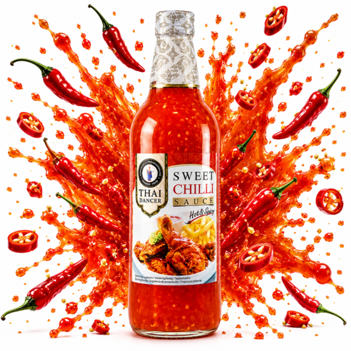 Sos Chili Sweet & Spicy Thai Dancer 735ml oryginalny Sos słodko ostry chili TO AMK