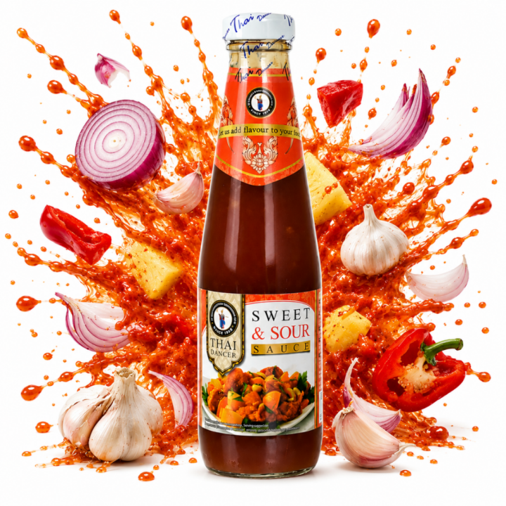 Sos słodko kwaśny Thai Dancer 300ml – Sweet & Sour orginalmny z Tajlandia AMK
