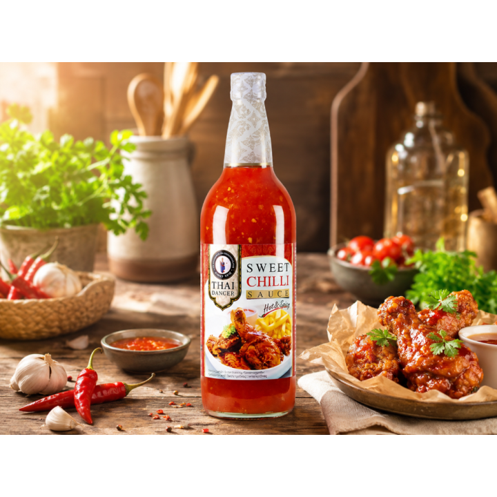 Sos Chili Sweet & Spicy Thai Dancer 735ml oryginalny Sos słodko ostry chili TO AMK