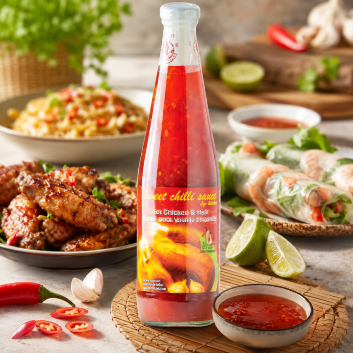 Słodki Sos Chili do Kurczaka Flying Goose Brand 725 ml Aromatyczny AMK24