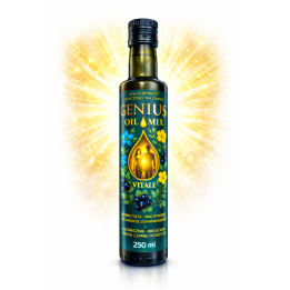 Olej GLA Wiesiołek Ogórecznik Czarna Porzeczka Genius Oil Nierafinowany