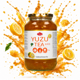 Koreańska Herbata Konfitura T’Best Yuzu 1kg do Wody Napój Cytrusowy Tea