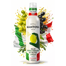 Oliwa z Oliwek Extra Virgin Spray Mantova 400ml Do Smażenia Grill sałatek
