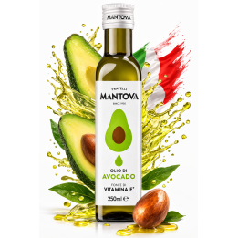Olej z Awokado Mantova 250ml Naturalny z Witaminą E Do sałatek grilla