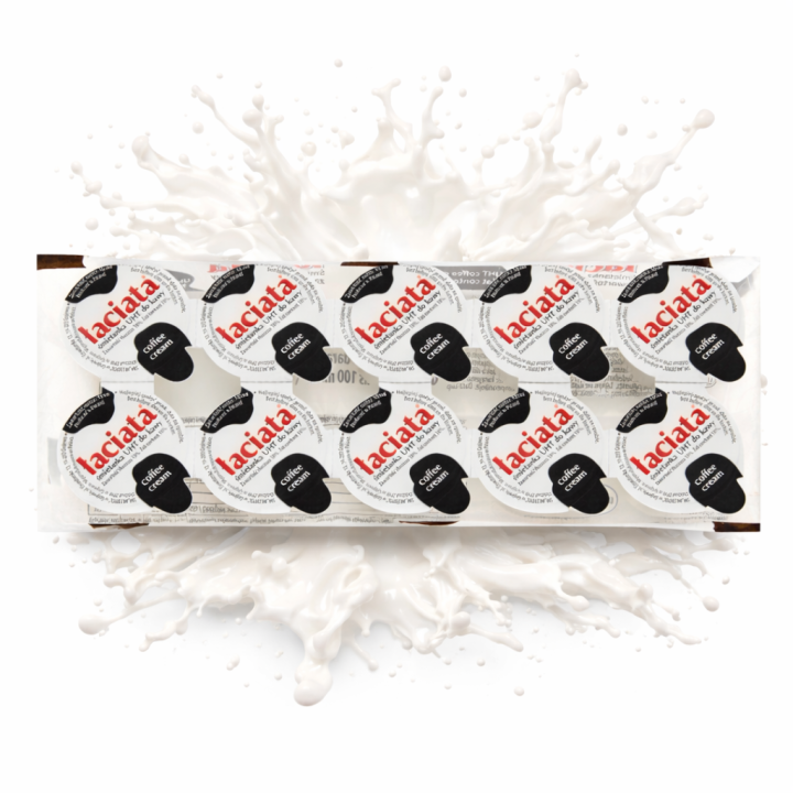 Łaciata Śmietanka UHT do kawy mleczko 10% 10 ml coffee cream szot