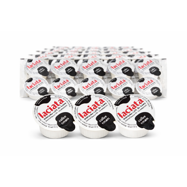 Łaciata Śmietanka UHT do kawy mleczko 10% 10 ml coffee cream szot