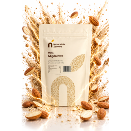 Mąka migdałowa 1kg keto low carb 100% migdałów Naturalnie Zdrowe