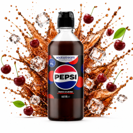 SodaStream Pepsi Max Cherry Zero Cukru 440 ml Syrop do Saturatora Premium