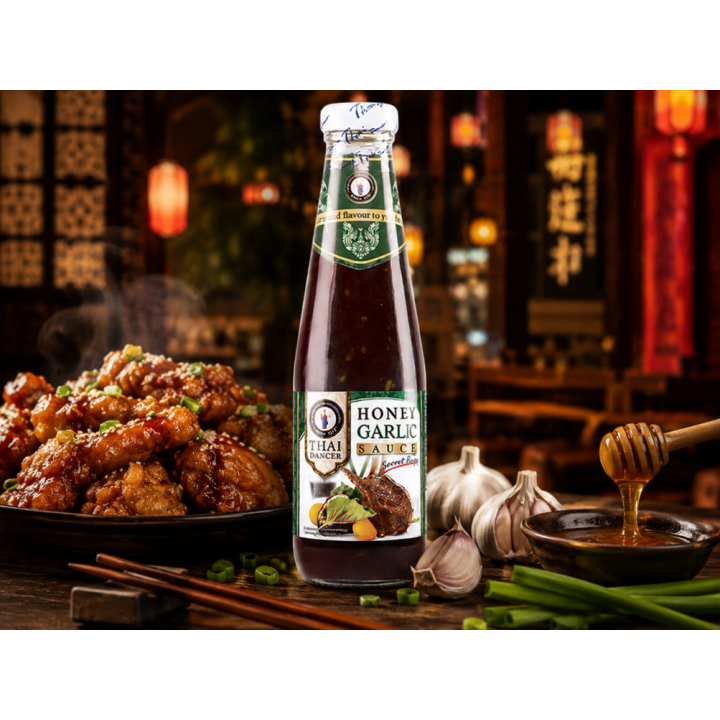 Thai Dancer Sos Miodowo-Czosnkowy 300 ml Tajski Sos do Kurczaka Azjatycki