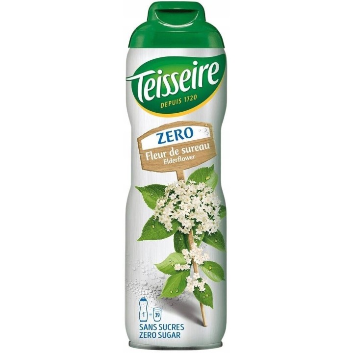 Syrop Kwiat Czarnego Bzu 600ml bez cukru koncentrat do wody drinków koktajli AMK