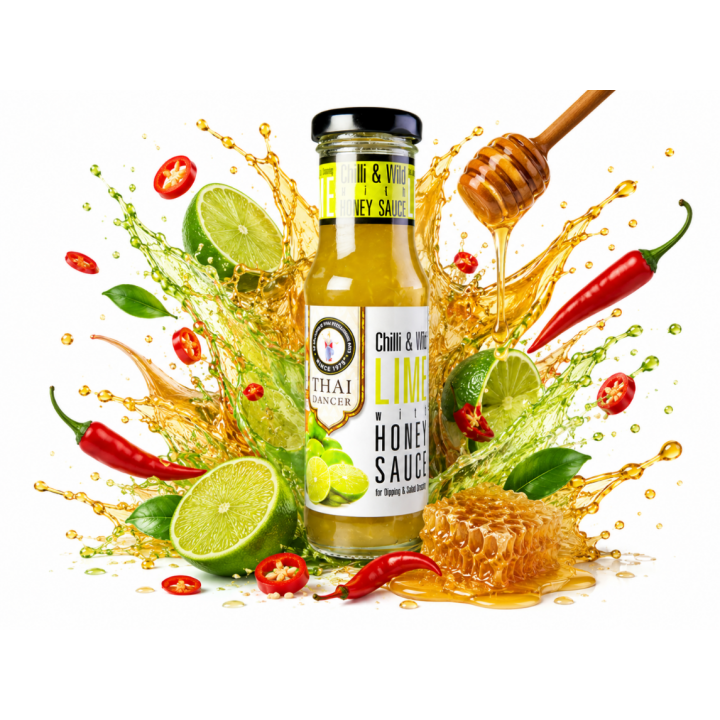 Orientalny Sos Chili z Miodem i Limonką 150 ml Thai Dancer Słodko Pikantny