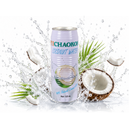 Woda Kokosowa CHAOKOH 520 ml Natural Coconut Water FIT  Kuchnia Azjatycka