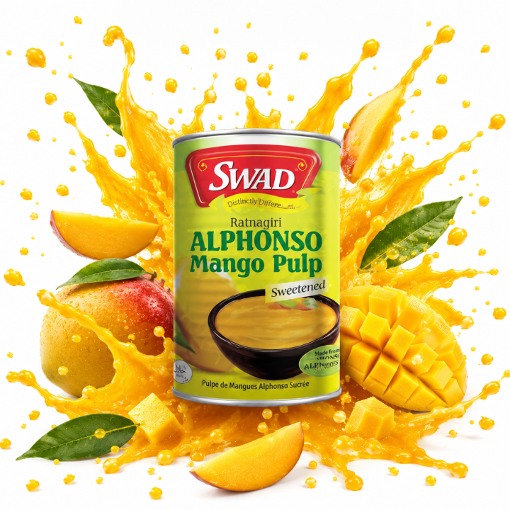 Miąższ Mango Alphonso Premium 450 ml Do Gastronomii i Domu Do Deserów