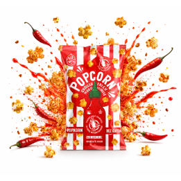 Popcorn Premium Sriracha Chili 80g Inspirowany Kuchnią Azji  Sriracha Sauce
