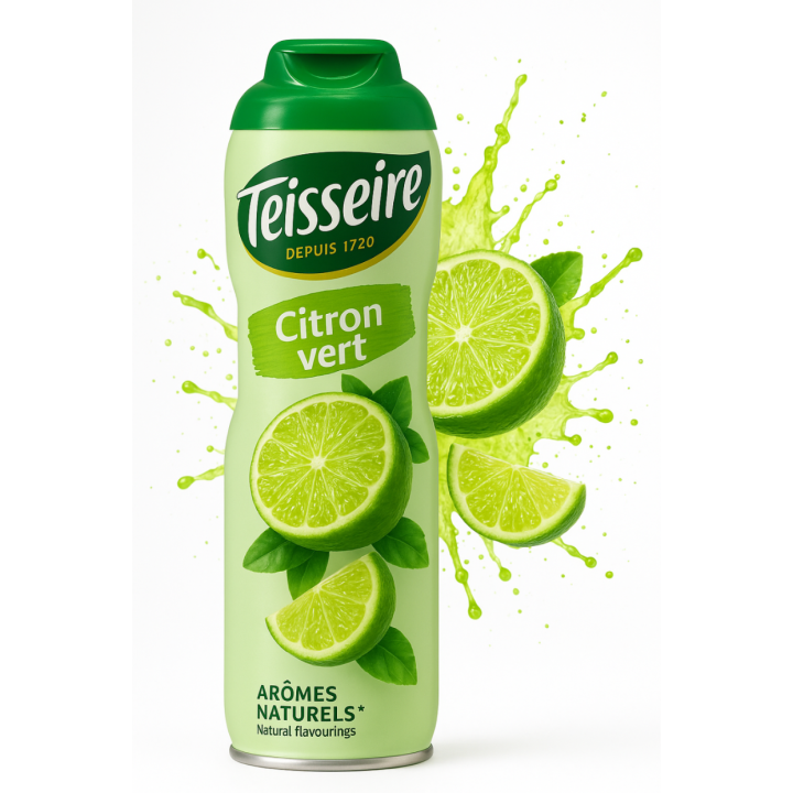 Syrop Teisseire Limonka 0,6L koncentrat do wody drinków koktajli wydajnyAMK