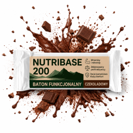 Nutribase 200 Baton Funkcjonalny Czekoladowy 54 g  baton Białkowy