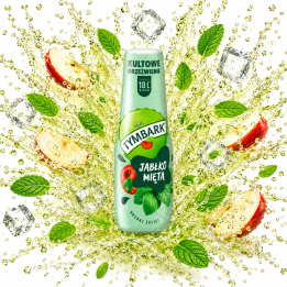 Tymbark Syrop do saturatora wody napój Jabłko-Mięta 500ml SodaStream