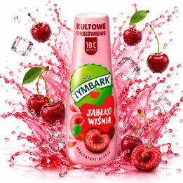 Tymbark Syrop do saturatora wody napój Jabłko-Wiśnia 500ml SodaStream