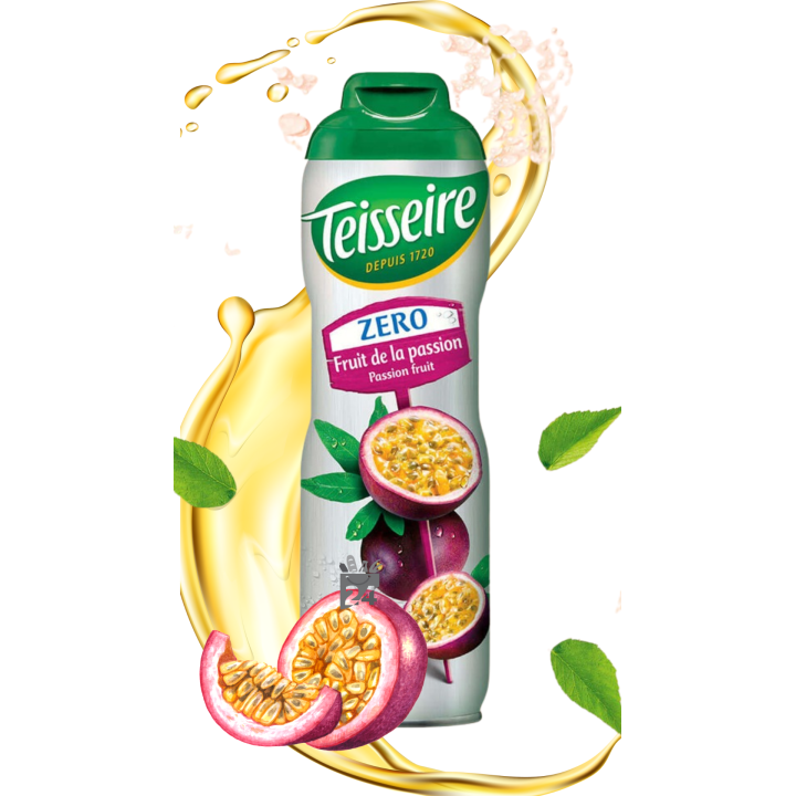 Syrop Marakuja Bez Cukru 600ml Teisseire do napojów i drinków KoncentratAMK