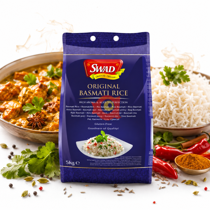 Ryż Basmati Długoziarnisty 5 kg Do Curry z Indii Premium SWAD