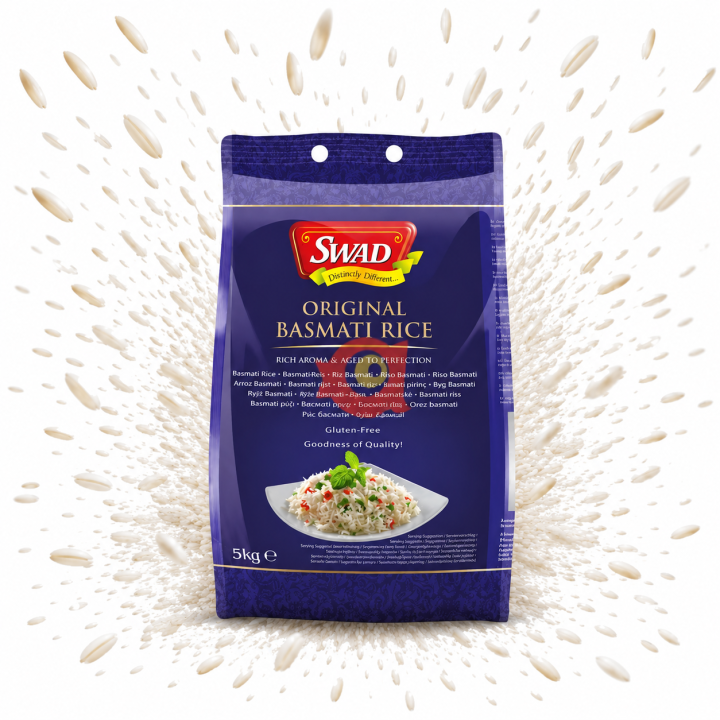 Ryż Basmati Długoziarnisty 5 kg Do Curry z Indii Premium SWAD