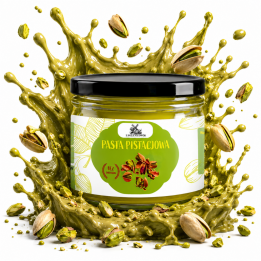 Pasta pistacjowa 100 % pistacji krem masło smarowidło pistacjowe 200 gAMK