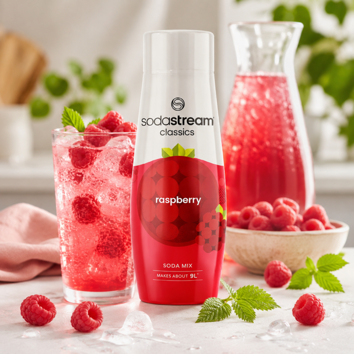 SodaStream Raspberry Zero 440 ml Syrop Do Wody Gazowanej Bez Cukru FIT.!