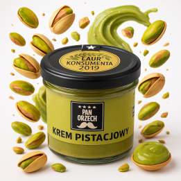 Krem Pistacjowy Pan Orzech 200g Naturalny dodatek do ciast kremów deserówAMK