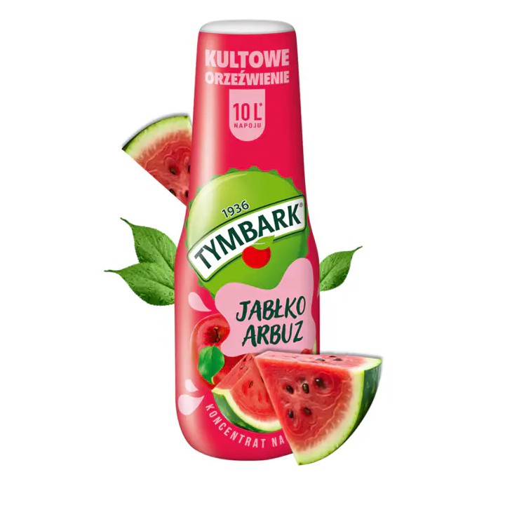 TYMBARK Koncentrat Jabłko Arbuz do Saturatora SodaStream