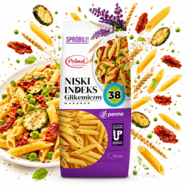 Makaron penne Niski indeks glikemiczny 250 g Polmak