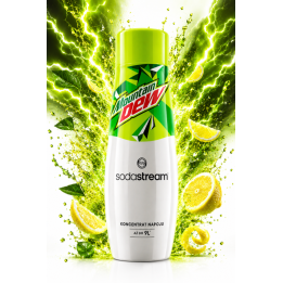 SodaStream Mountain Dew Syrop Koncentrat do Wody 440ml na 9L napoju.!