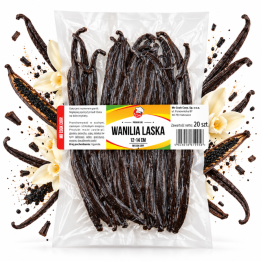 WANILIA LASKI 20 SZT. 12-14cm Laska Wanilii  Aromatyczne Wysoka Jakość