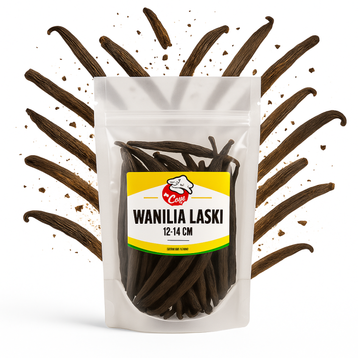 Wanilia laski 10 szt 12–14 cm wysokiej jakości przyprawa do herbat i ciasta